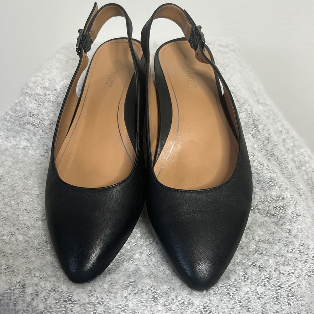 Vionic Jade Slingback Flats - EUC!